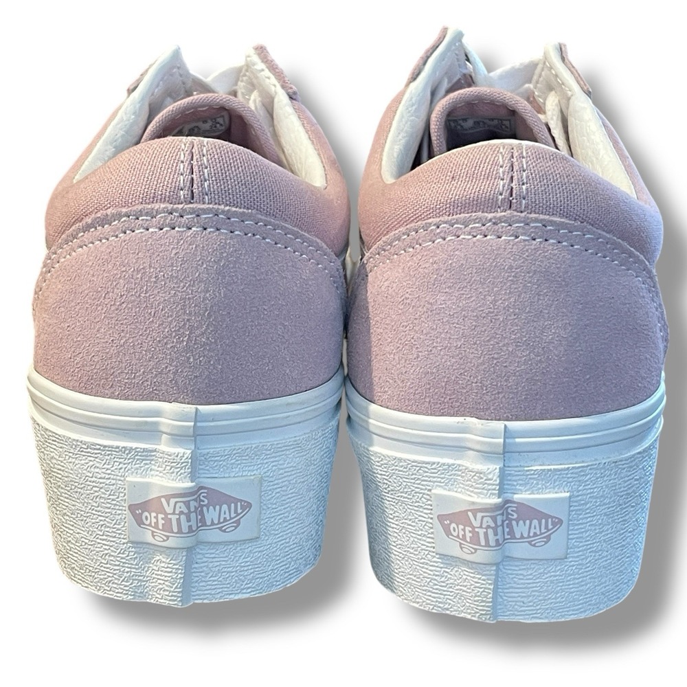 VANS Old Skool Stackform Shoes Keepsake Lilac Pin… - image 4